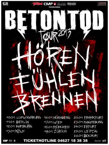 Betontod / Flyer Tour 12