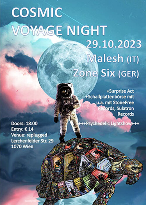 Cosmic Voyage Night Flyer
