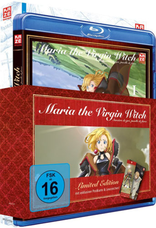 (C) KAZÉ Anime / Maria the Virgin Witch Vol. 1 / Zum Vergrößern auf das Bild klicken