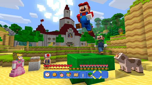 (C) Mojang / Minecraft Wii U Edition / Zum Vergrößern auf das Bild klicken
