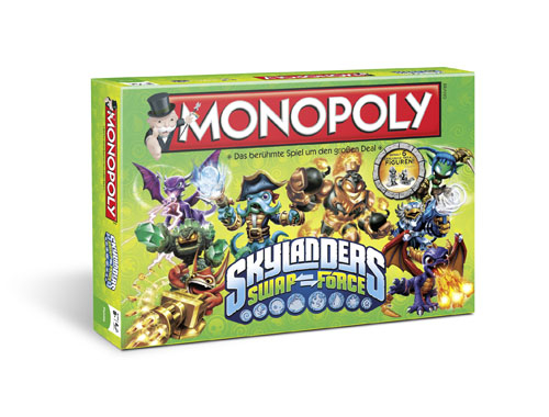 (C) Winning Moves / Monopoly Skylanders Swap Force / Zum Vergrößern auf das Bild klicken