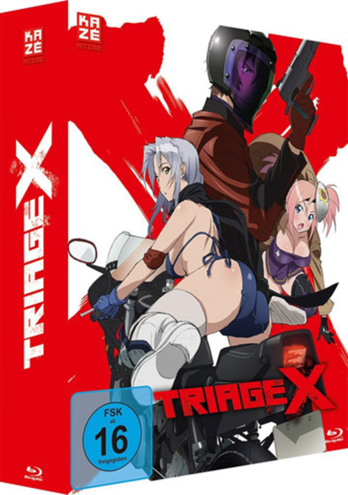 (C) KAZÉ Anime / Triage X Vol. 1 / Zum Vergrößern auf das Bild klicken
