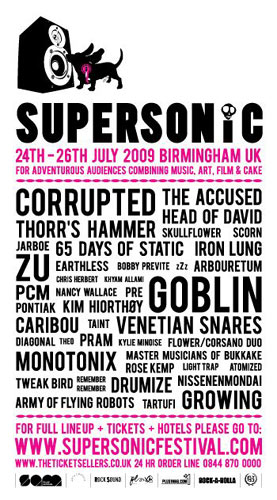 Supersonic Festival 2009 @ Birmingham