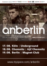 SLAM presents: ANBERLIN on tour / Zum Vergrößern auf das Bild klicken