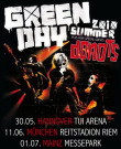 Tourplakat GREEN DAY / DONOTS (c) Warner