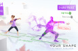 Kinect Your Shape - Fitness Evolved (C) Microsoft / Zum Vergrößern auf das Bild klicken