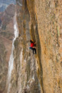 Steph Davis on the rocks (c) Sender Films / Zum Vergrößern auf das Bild klicken